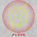 Women's The Flash Neon Lightning Bolt Stamp T-Shirt