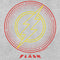 Women's The Flash Neon Lightning Bolt Stamp T-Shirt