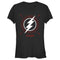 Junior's The Flash Large Lightning Bolt Stamp T-Shirt