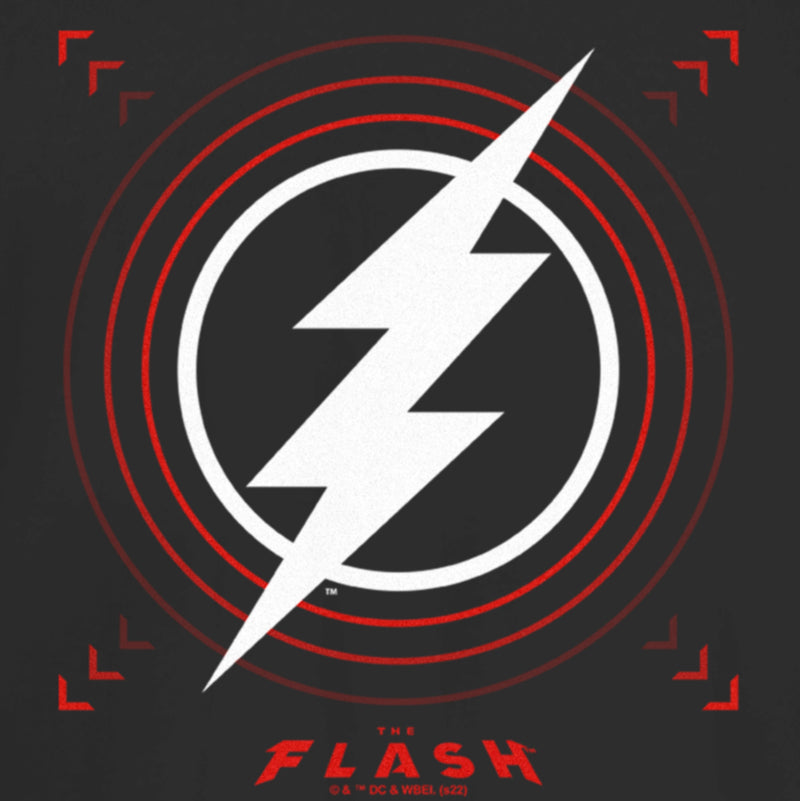 Junior's The Flash Large Lightning Bolt Stamp T-Shirt