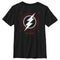 Boy's The Flash Large Lightning Bolt Stamp T-Shirt