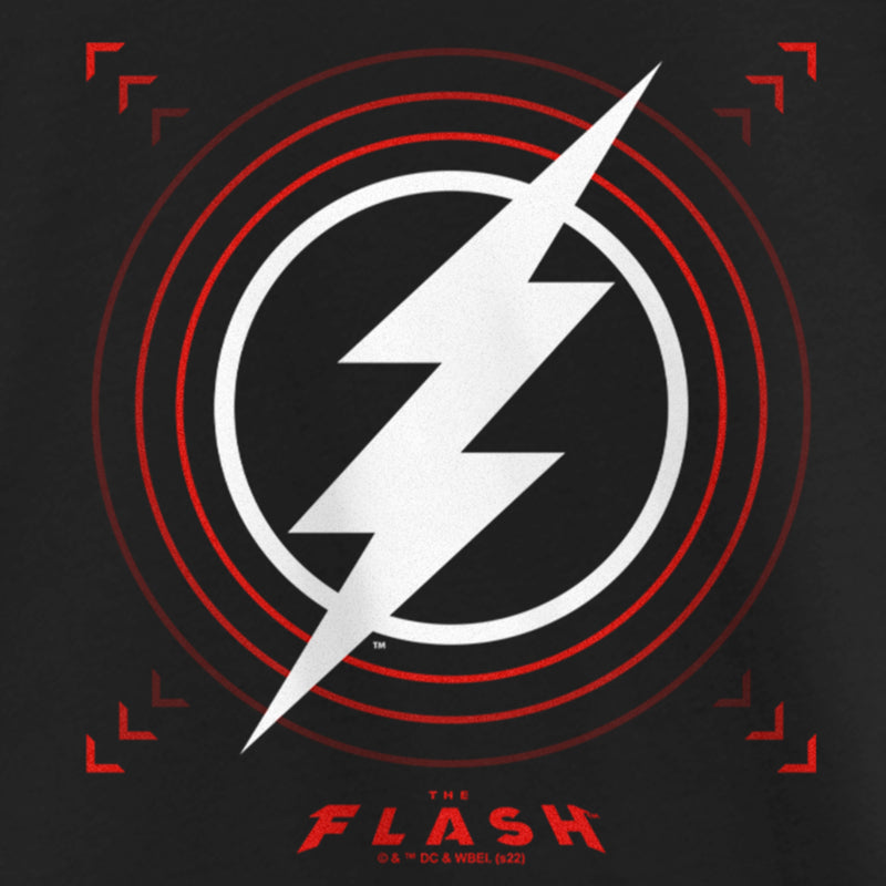 Girl's The Flash Large Lightning Bolt Stamp T-Shirt