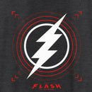 Women's The Flash Large Lightning Bolt Stamp Racerback Tank Top