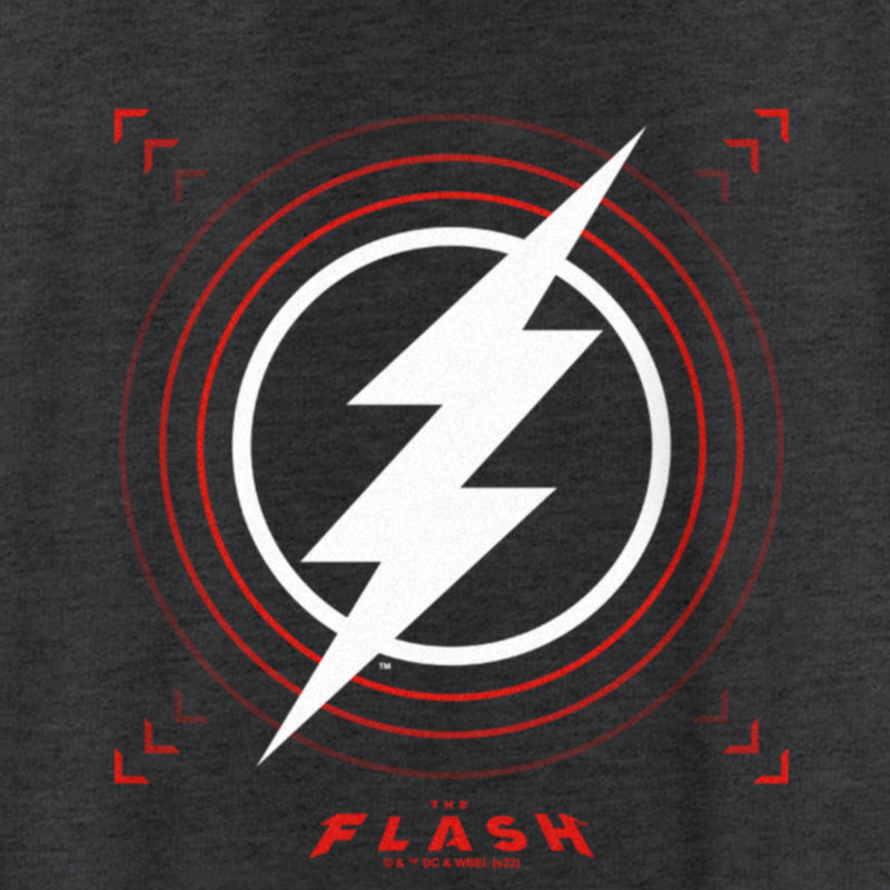 Women's The Flash Large Lightning Bolt Stamp Racerback Tank Top