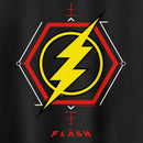 Junior's The Flash Lightning Tech Logo Racerback Tank Top