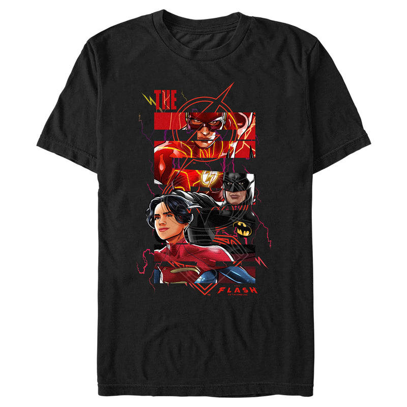 Men's The Flash comics Book Superheroes T-Shirt