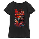 Girl's The Flash comics Book Superheroes Logo T-Shirt