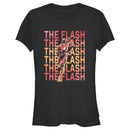 Junior's The Flash Speedster Stacked Logo T-Shirt