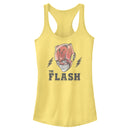 Junior's The Flash Speedster Portrait Racerback Tank Top