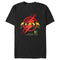 Men's The Flash Saving the Future Lightning Red Logo T-Shirt