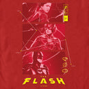 Men's The Flash Superheroes Red Portraits T-Shirt