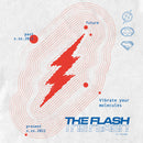 Men's The Flash Red Lightning Bolt Vibrate Your Molecules T-Shirt