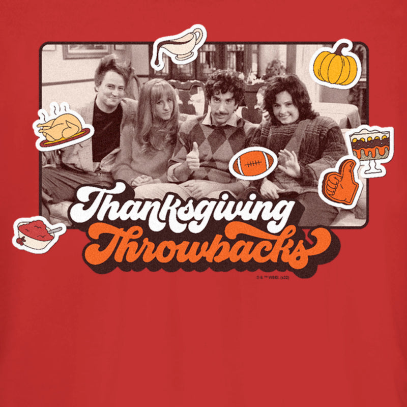 Junior's Friends Thanksgiving Throwbacks Scene T-Shirt