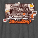 Boy's Friends Thanksgiving Throwbacks Scene T-Shirt