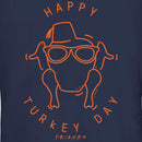 Junior's Friends Happy Turkey Day Icon T-Shirt