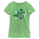 Girl's The Flintstones Barney Happy St. Paddy's Day T-Shirt