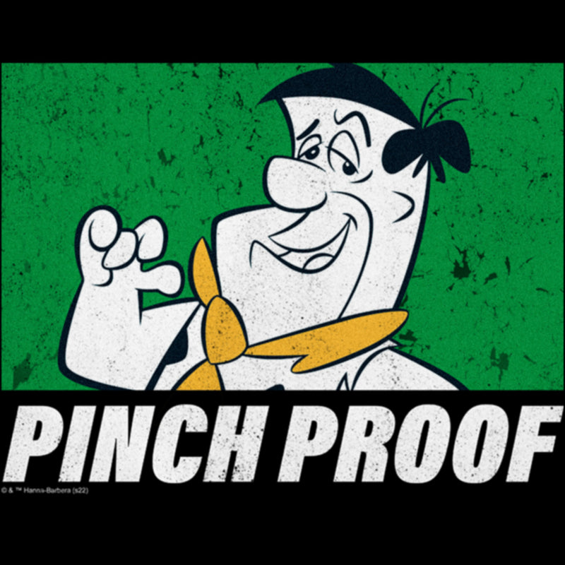 Junior's The Flintstones Fred Pinch Proof T-Shirt