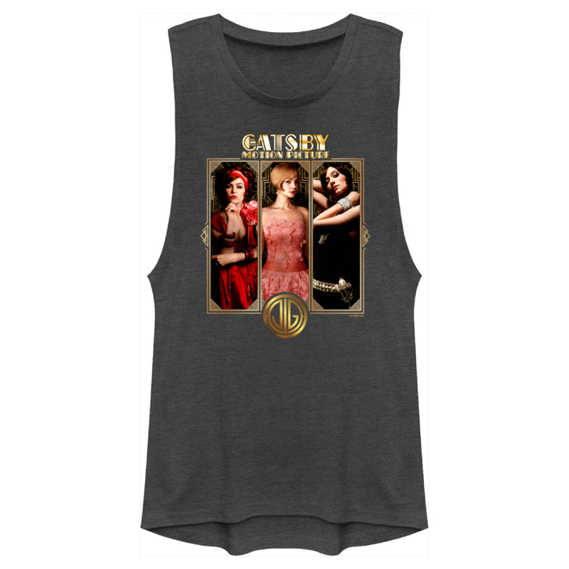 Junior's The Great Gatsby Women Portraits Festival Muscle Tee