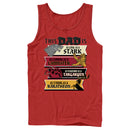 Men's Game of Thrones Father's Day This Dad Is... Four Houses Tank Top