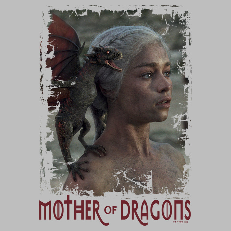 Women's Game of Thrones Daenerys Mother of Dragons Photo T-Shirt