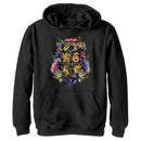 Boy's Harry Potter Floral Hogwarts Crest Pull Over Hoodie