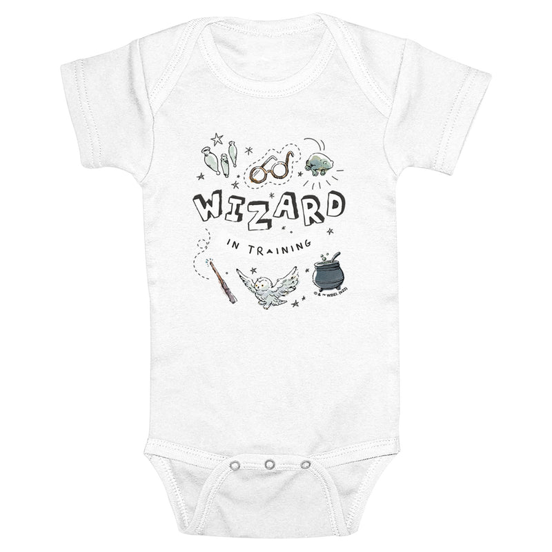 Infant's Harry Potter First Year Wizard Onesie