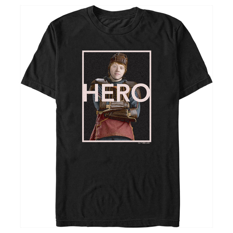 Men's Harry Potter Ron Weasley Quidditch Hero T-Shirt