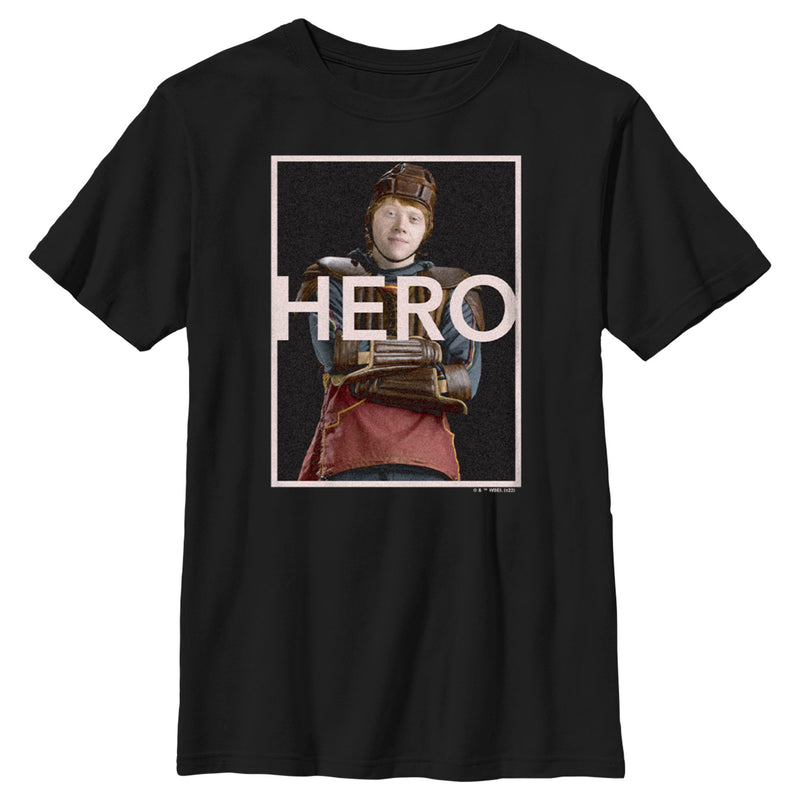 Boy's Harry Potter Ron Weasley Quidditch Hero T-Shirt