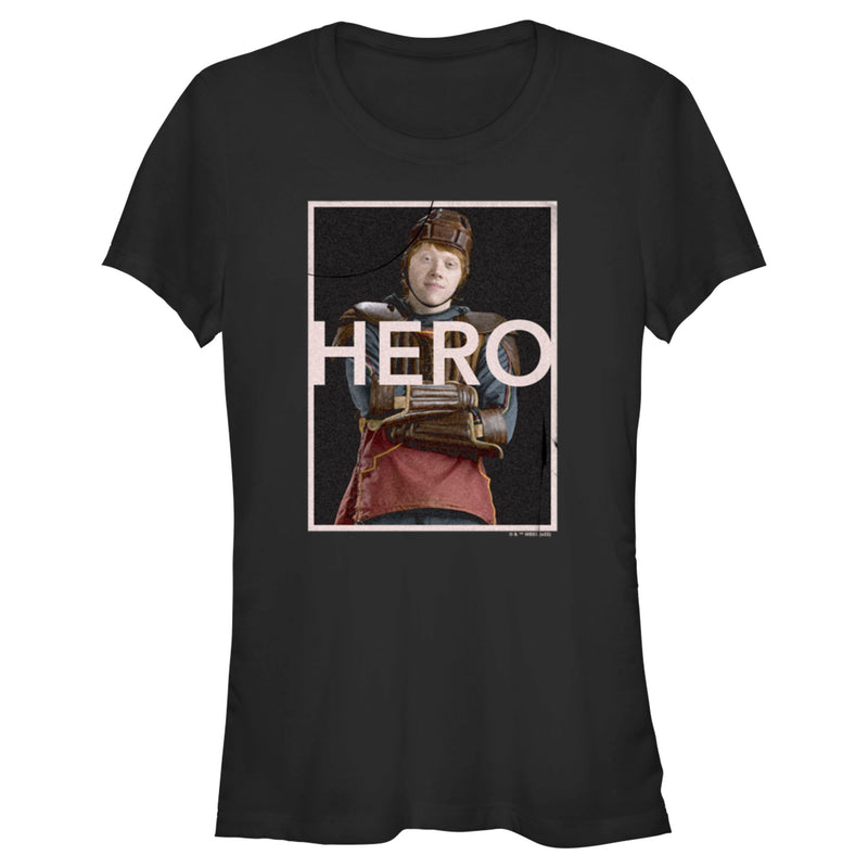 Junior's Harry Potter Ron Weasley Quidditch Hero T-Shirt