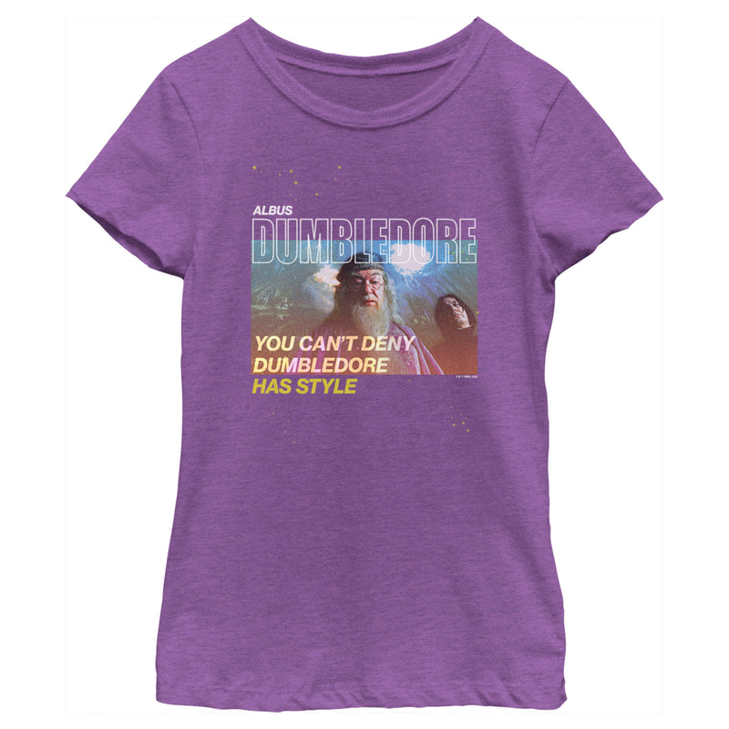 Girl's Harry Potter Dumbledore Has Style T-Shirt