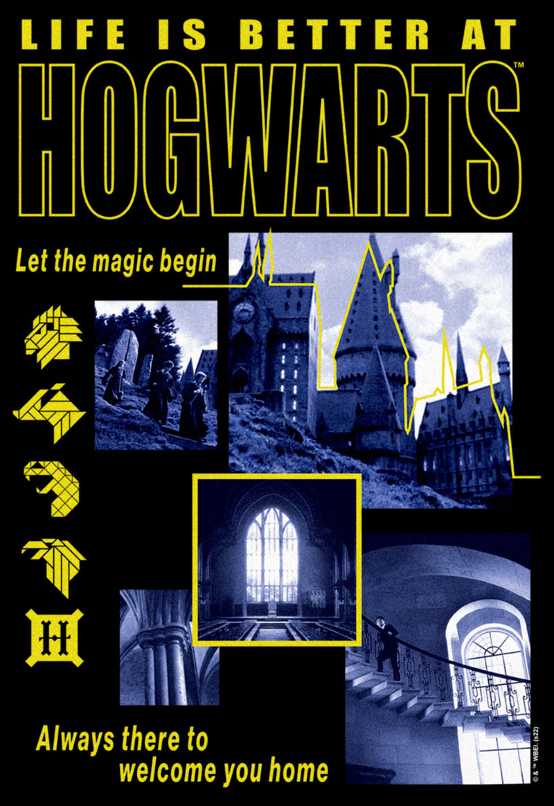 Men's Harry Potter Life is Better at Hogwarts T-Shirt