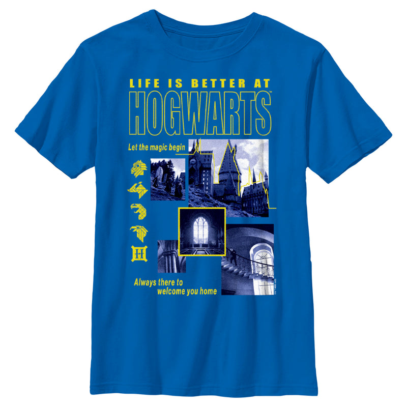 Boy's Harry Potter Life is Better at Hogwarts T-Shirt