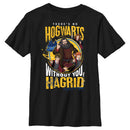 Boy's Harry Potter No Hogwarts Without Hagrid T-Shirt