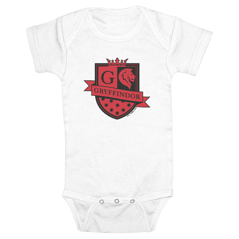 Infant's Harry Potter Gryffindor Scholar Shield Onesie