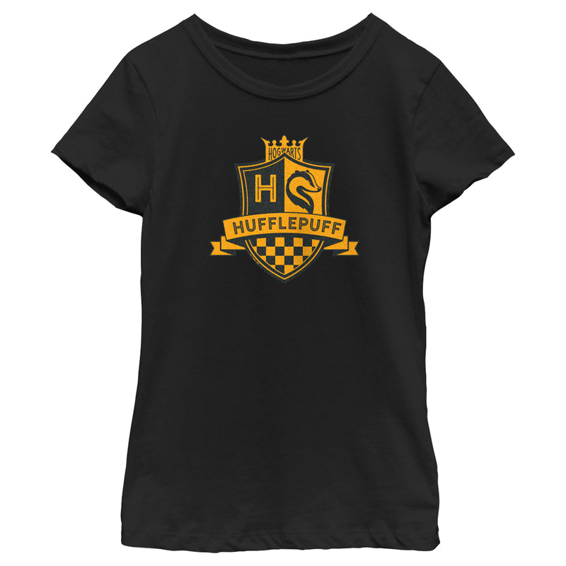 Girl's Harry Potter Hufflepuff Shield T-Shirt