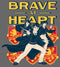 Junior's Harry Potter Gryffindor Brave at Heart T-Shirt