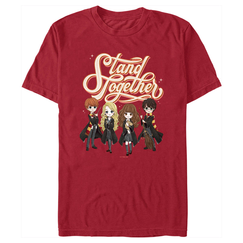 Men's Harry Potter Stand Together Anime Friends T-Shirt
