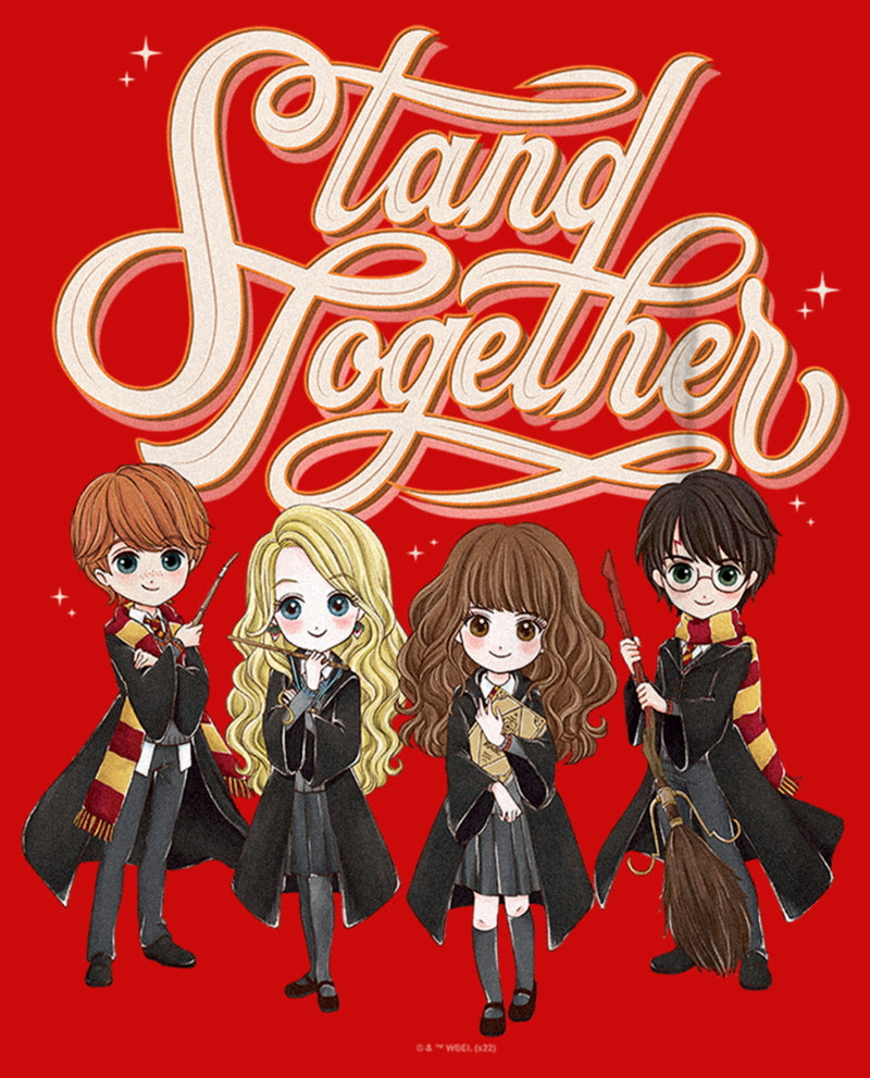 Boy's Harry Potter Stand Together Anime Friends T-Shirt