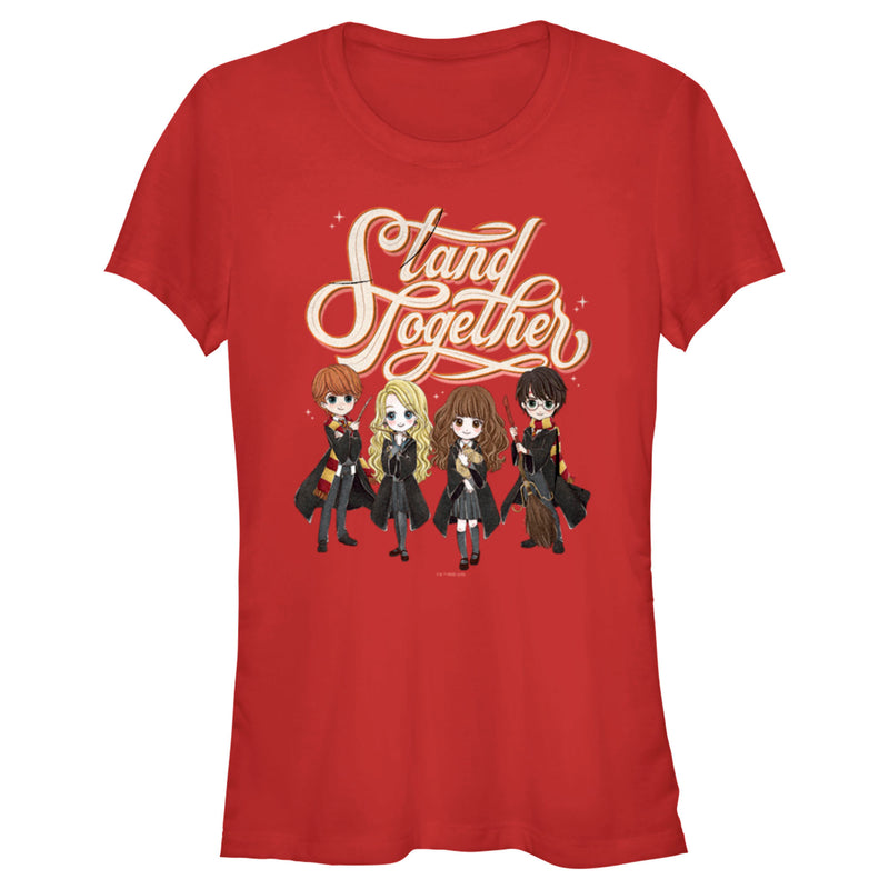 Junior's Harry Potter Stand Together Anime Friends T-Shirt