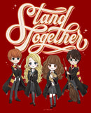 Women's Harry Potter Stand Together Anime Friends T-Shirt