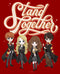 Women's Harry Potter Stand Together Anime Friends T-Shirt