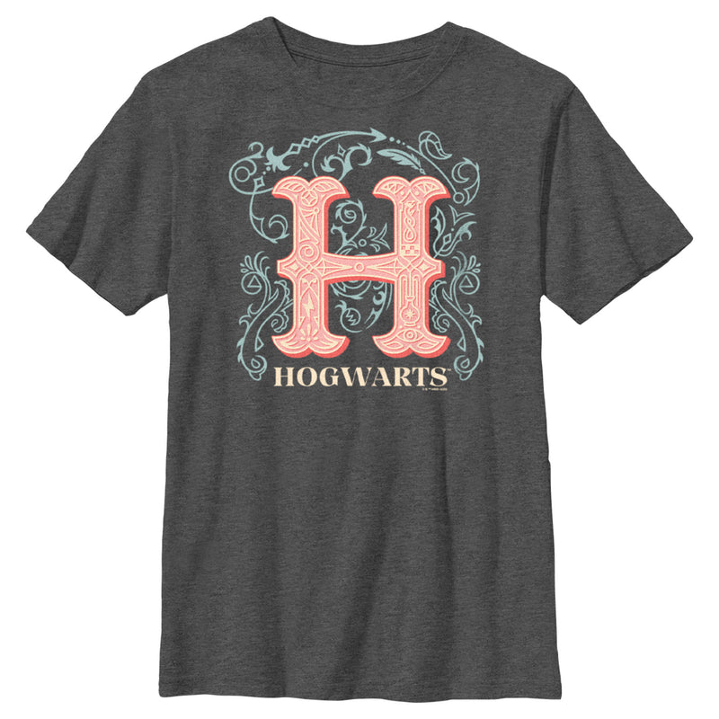 Boy's Harry Potter Decorative Hogwarts Symbol T-Shirt