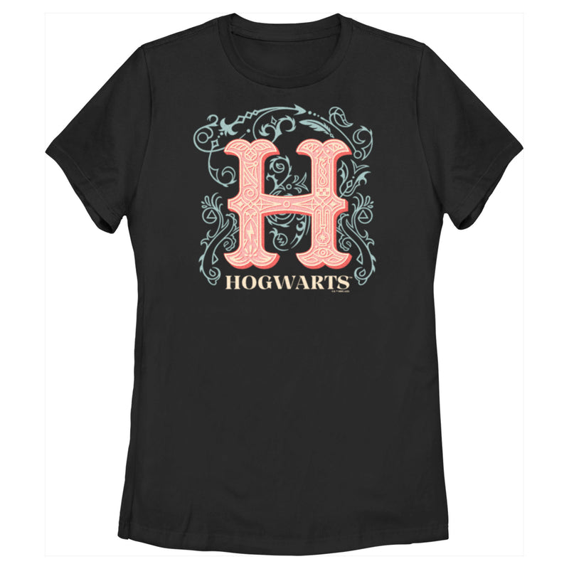Women's Harry Potter Decorative Hogwarts Symbol T-Shirt