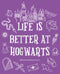 Girl's Harry Potter Life is Better at Hogwarts Icons T-Shirt