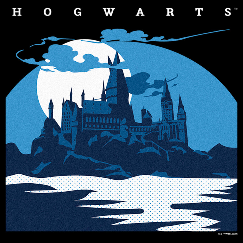 Men's Harry Potter Hogwarts at Night T-Shirt