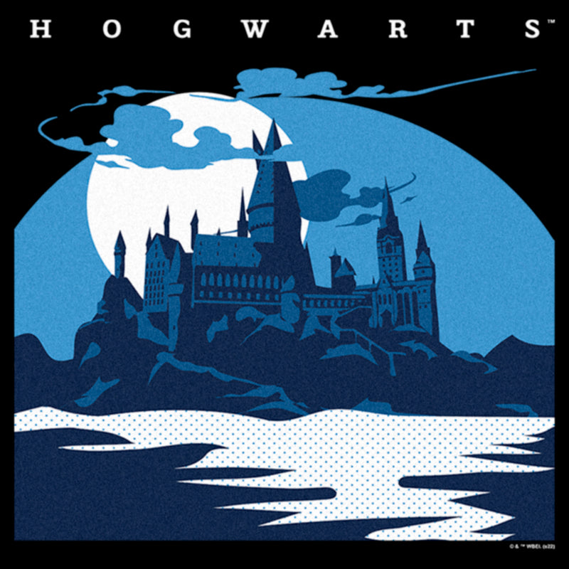 Women's Harry Potter Hogwarts at Night T-Shirt