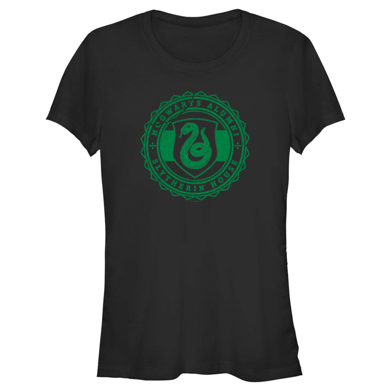 Junior's Harry Potter Hogwarts Alumni Slytherin House T-Shirt