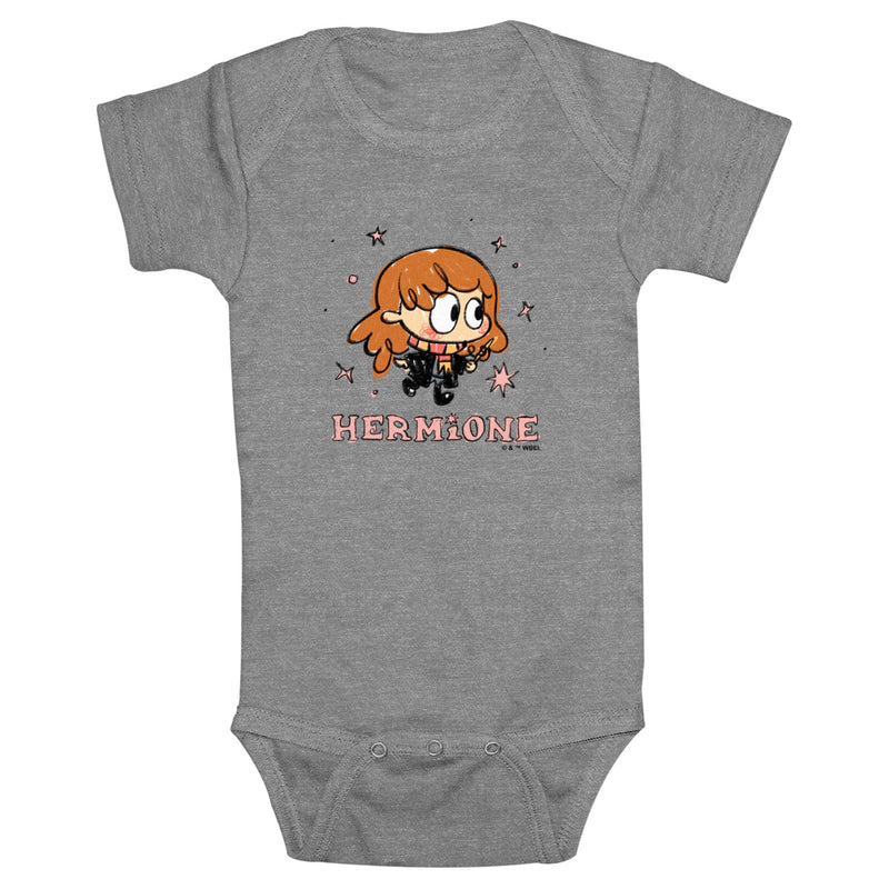 Infant's Harry Potter Hermione Doodle Onesie