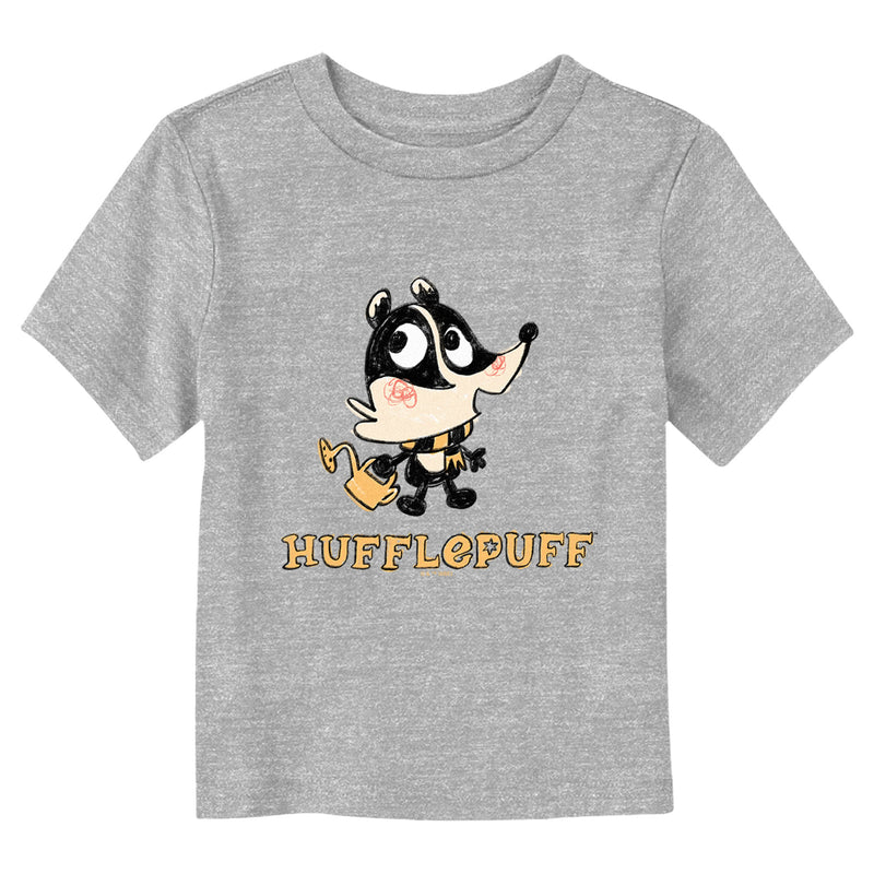 Toddler's Harry Potter Hufflepuff Cute Badger T-Shirt