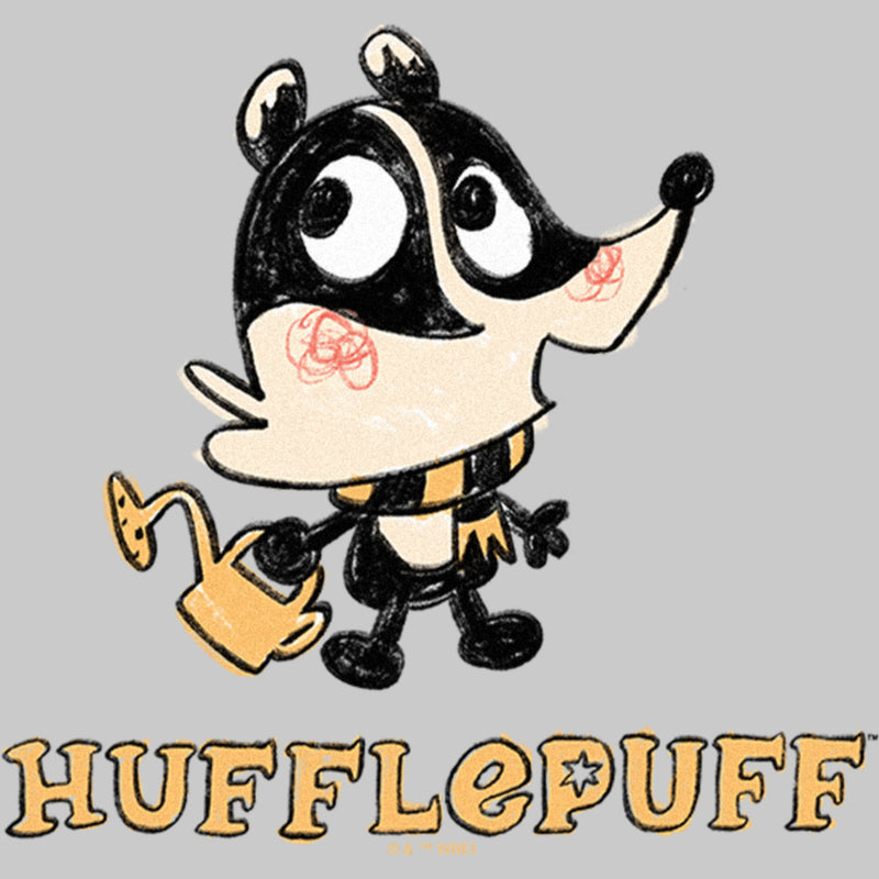 Toddler's Harry Potter Hufflepuff Cute Badger T-Shirt